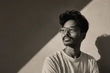 Portrait of the XNAPX Studio founder